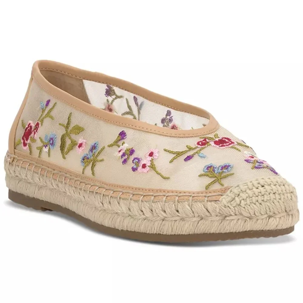 Jessica Simpson Women's Lucciea Mesh Espadrille Flats. Sz: 11